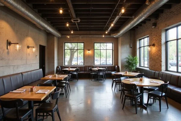 Restaurant and Brewery Flooring detail