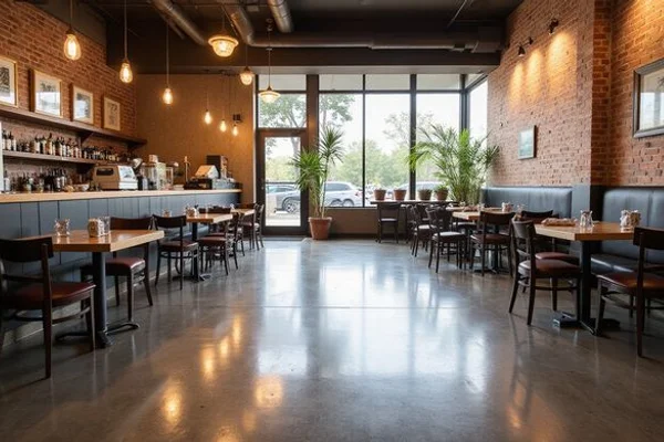 Commercial Polished Concrete detail