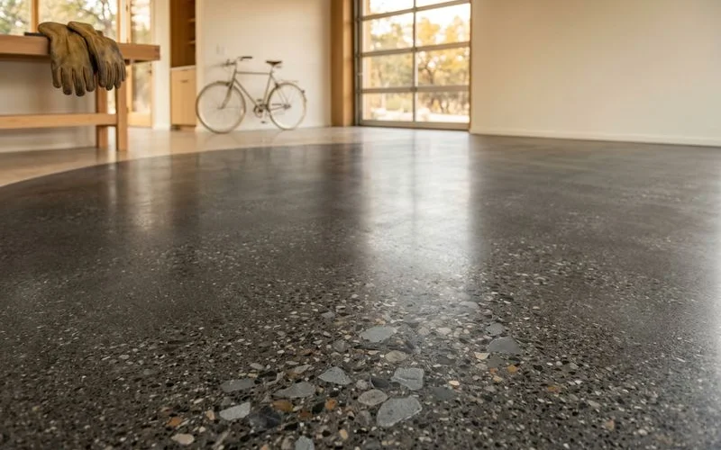 After — polished floor