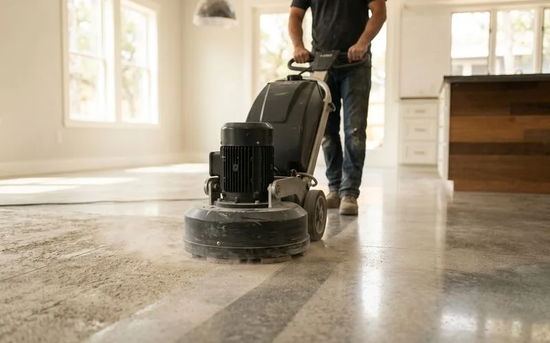 Planetary grinder in the grit progression