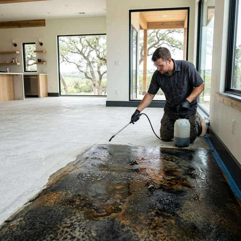 Concrete Staining detail