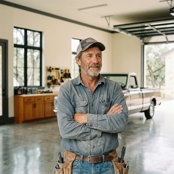Jason Laxson, owner of Austin Concrete Finishes