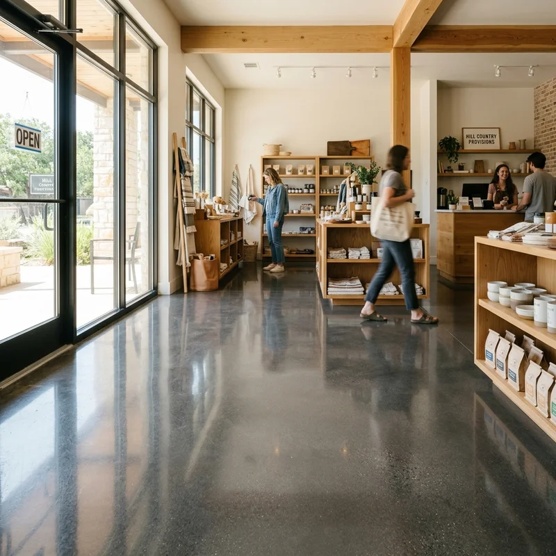 Commercial Epoxy Flooring detail