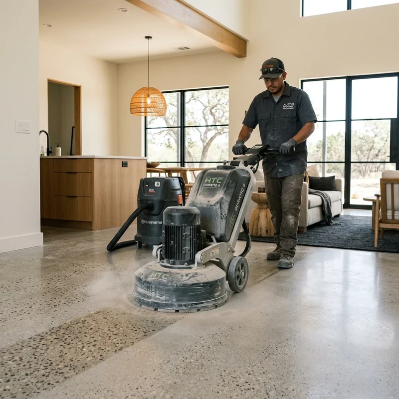 Polished Concrete detail