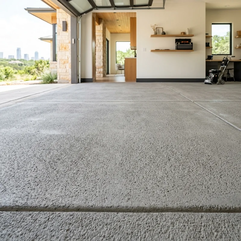 Properly profiled CSP 2-3 surface ready for coating