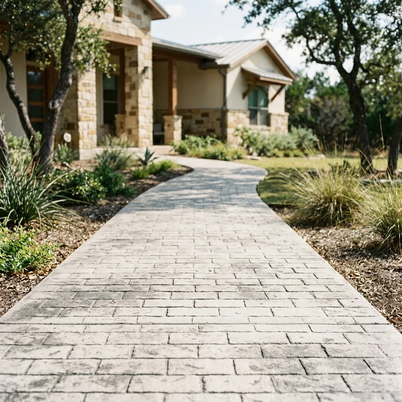 Stamped Concrete & Overlays detail